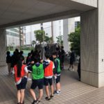 「東京都立芝商業高等学校　宿泊防災訓練の見学会」を実施しました